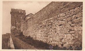 Postais: Tarragona, mralla y torre del arzobispo, editor: Huecograbado Mumbrú nº 30